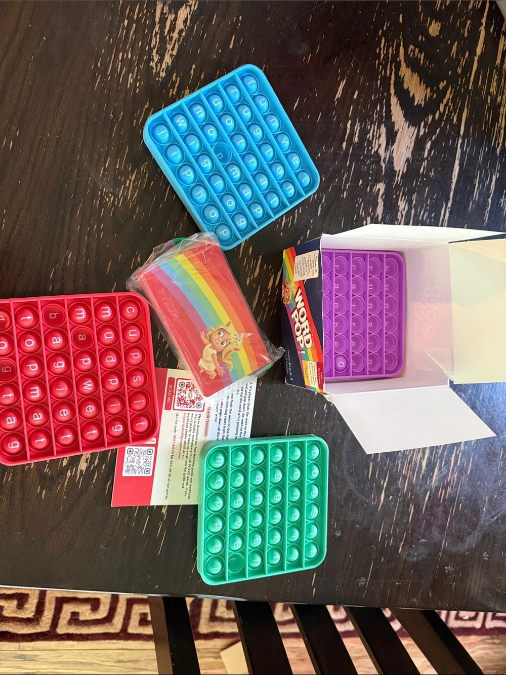 Word Pop! Early Reading Game - Red & Multicolor